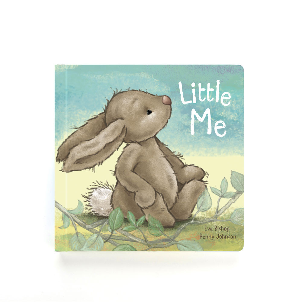 Little Me Book and Bashful Beige Bunny Medium